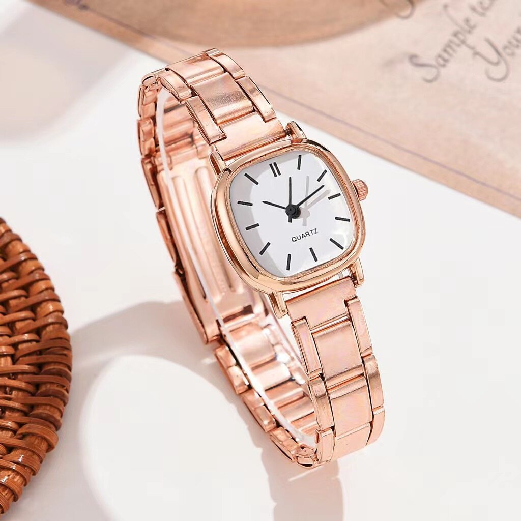 Women's Alloy Square Roman Quartz Watch