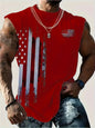 Fashion Personality New Printed Men's Vest Top