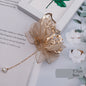 Mesh Bow Hairpin Female Disc Hair Grabbing Clip