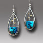 Retro Geometric Enamel Personalized Earrings
