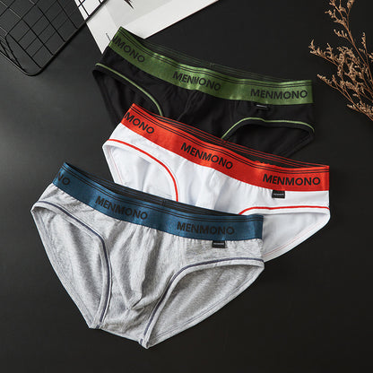 Men's Underwear Low Waist Cotton Tight Sexy Comfortable Breathable