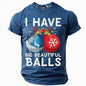 Christmas Style Men's T-shirt 3D Digital Printing