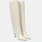 Simple European And American Style Fashion Catwalk Pointed-toe Stiletto Straight Boots