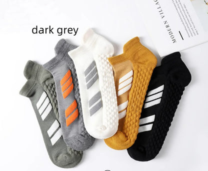 Outdoor Running Basketball Socks Towel Massage Footbed Thickening Sweat-absorbing Men's Socks