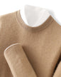 Men's Long Sleeve Pullover Business Casual Sweater Autumn And Winter Wild Thickened