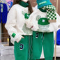 Plush And Thickened Parent-child Clothes