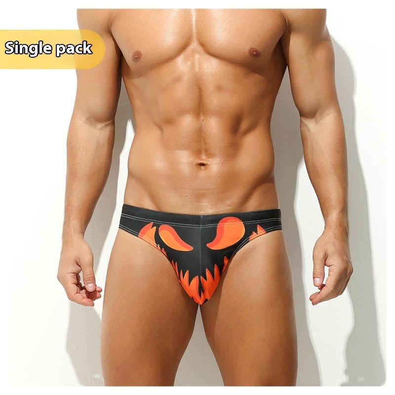 Men's Quick-drying Digital Printing Low Waisted Shorts