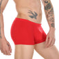 Men's Boxer Ice Silk Underwear Cup Combination U Convex Sexy