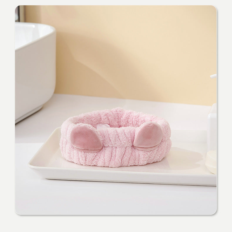 Cartoon Bath Towel Set Female Strong Water-absorbing Quick-drying