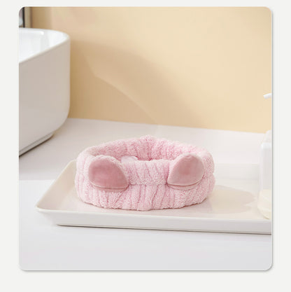 Cartoon Bath Towel Set Female Strong Water-absorbing Quick-drying