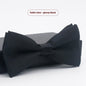 Men's Solid Color Formal Wear Wedding Business Casual Groom Groomsman Bow Tie