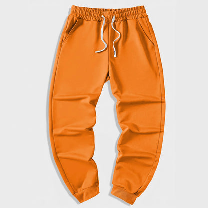 Women's Pure Color Tied Sports Trousers