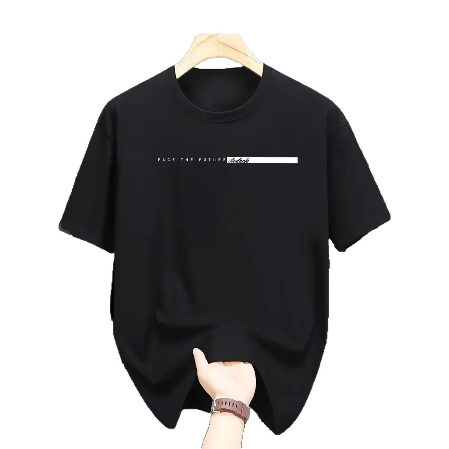 Men's Fashion Wear Half Sleeve Bottoming Shirt