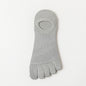 Men's Thin Mesh Breathable Five Finger Invisible Socks