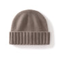 Cashmere Beanie Hat Thick Stripes Men And Women Knitted Flanging Beanie