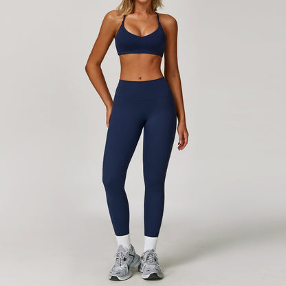 Tight Quick-drying Fitness Sanding Yoga Suit