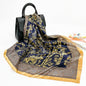 Spring And Autumn New 90cm Silk Scarf Silk Square
