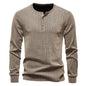 Casual Fashion Long Sleeve Men's Slim Fit Sports T-shirt