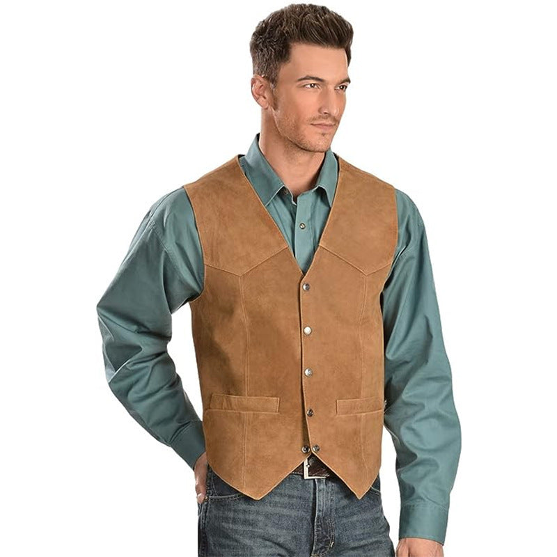 Fashion New Single-breasted Vest For Men