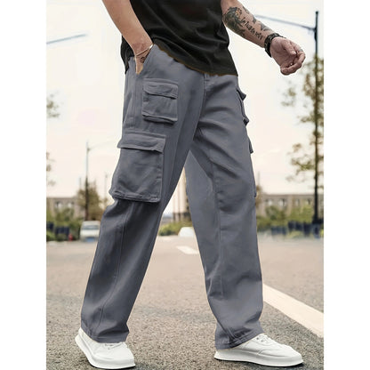 Overalls Casual Sports Pants Loose Men And Women Long