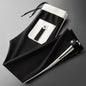 Light Luxury Fall Winter Fashion Trendy Brand Color Contrast Patchwork Space Cotton Pants Men