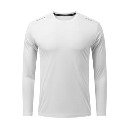 Solid Color Running Fitness Sports Quick-drying Top Men