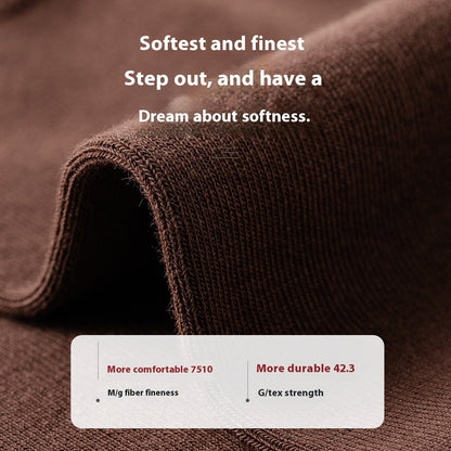 Mid-calf Spring And Autumn Pure Cotton Business Men Socks