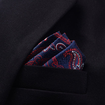 Men's Formal Dress Accessories Business Casual Printing Pocket Square