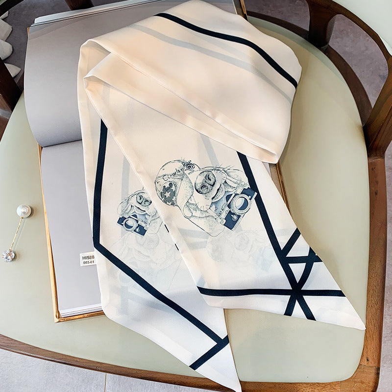 Slim And Long Pointed Professional Decorative Scarf