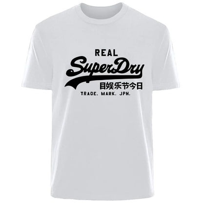 Retro Men's Pure Cotton Comfortable Breathable Casual Fashion T-shirt Street