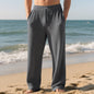 Fall Winter Men Leisure Baggy Straight Trousers
