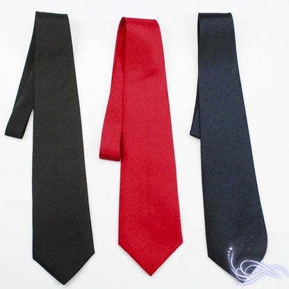 8CM Tie Men's Formal Wear Business Black Suit Hand Tie Work