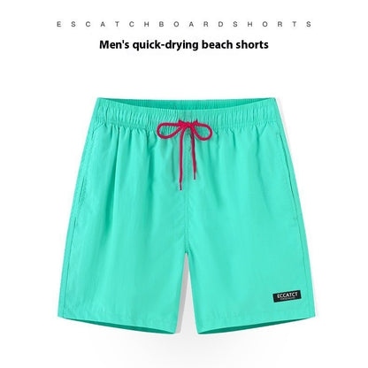 Anti-embarrassment Swimsuit Quick-drying Beach Pants Men's Plus Size