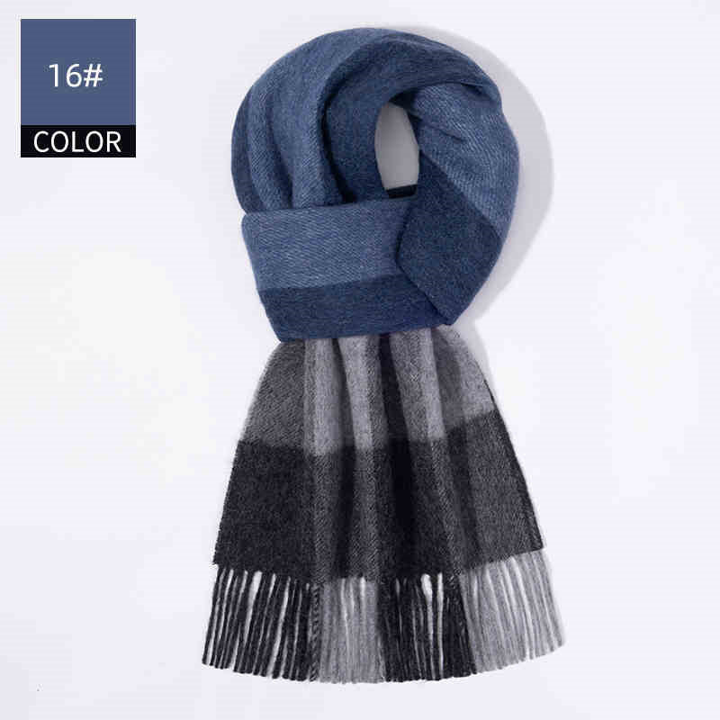 Winter New Men's Cashmere Scarf