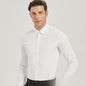 Men White Slim Fit Business Suit Elegant High-grade Shirt