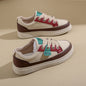 Women's Korean-style Comfortable White Platform Sneakers