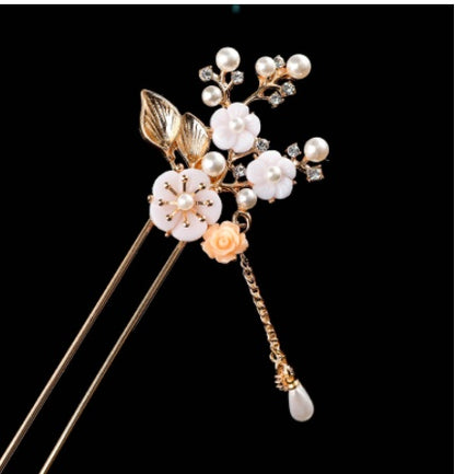 Ancient Style Tassel Hairpin Hanfu Headdress