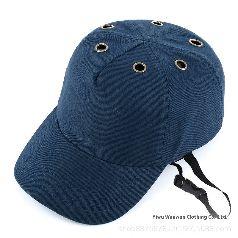 Factory Workshop Lightweight Anti-collision Breathable Baseball Cap