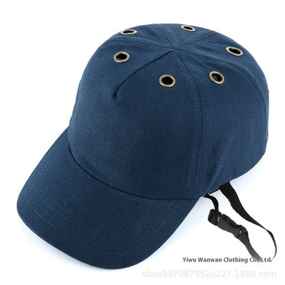 Factory Workshop Lightweight Anti-collision Breathable Baseball Cap