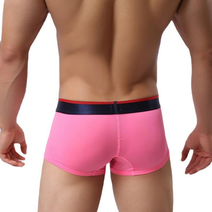 Ice Silk Men's New Boxers Ultra-thin Fashion Transparent