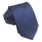 8CM Polyester Jacquard Striped Tie Men's Business Formal Red Black Blue