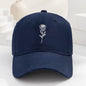 Men's And Women's Casual Simple Rose Washed Baseball Cap