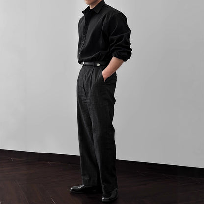 Loose Men's Popular Trendy Artistic Shirt