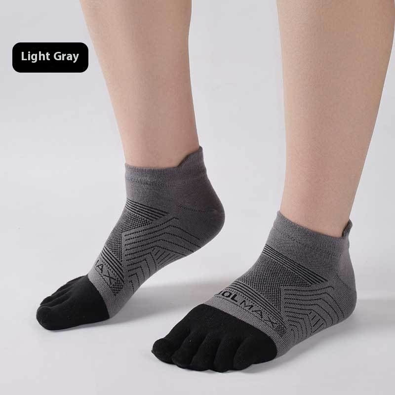 Sports Marathon Toe Socks Men