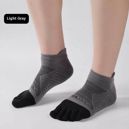 Sports Marathon Toe Socks Men