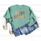 European And American Round Neck Sweater Women's Printing Stylish All-matching