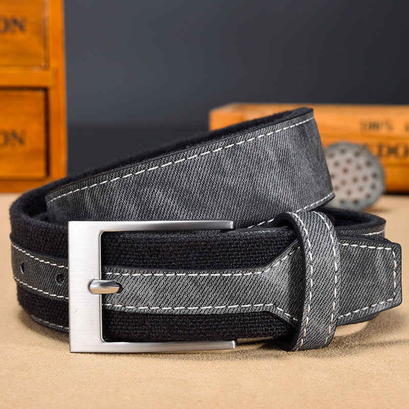 Men's Casual All-matching Canvas Belt