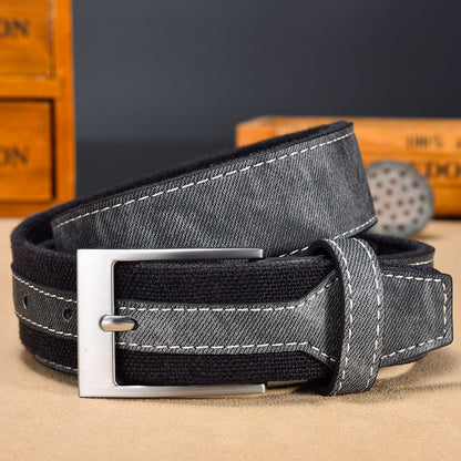 Men's Casual All-matching Canvas Belt