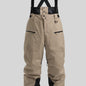 New Strap Thickened Waterproof Ski Pants Men