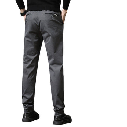 Combed Cotton Light Business Casual Pants Men